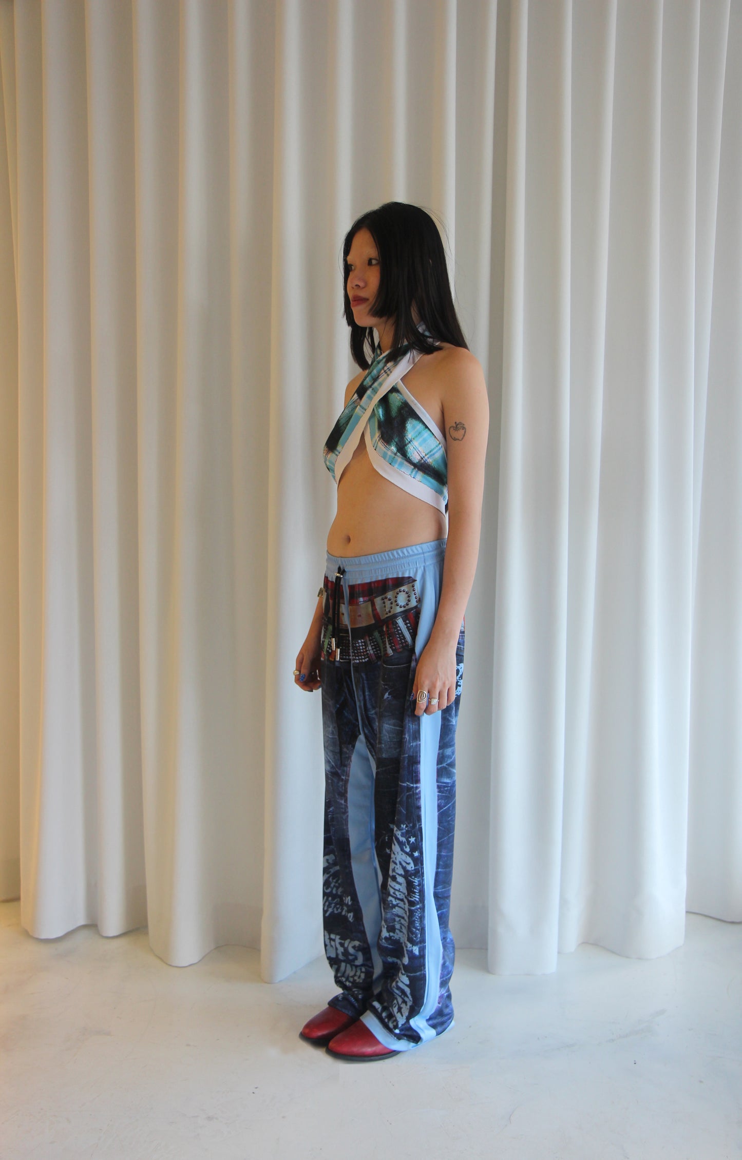 The Bailing Tracksuit Pants – Sky