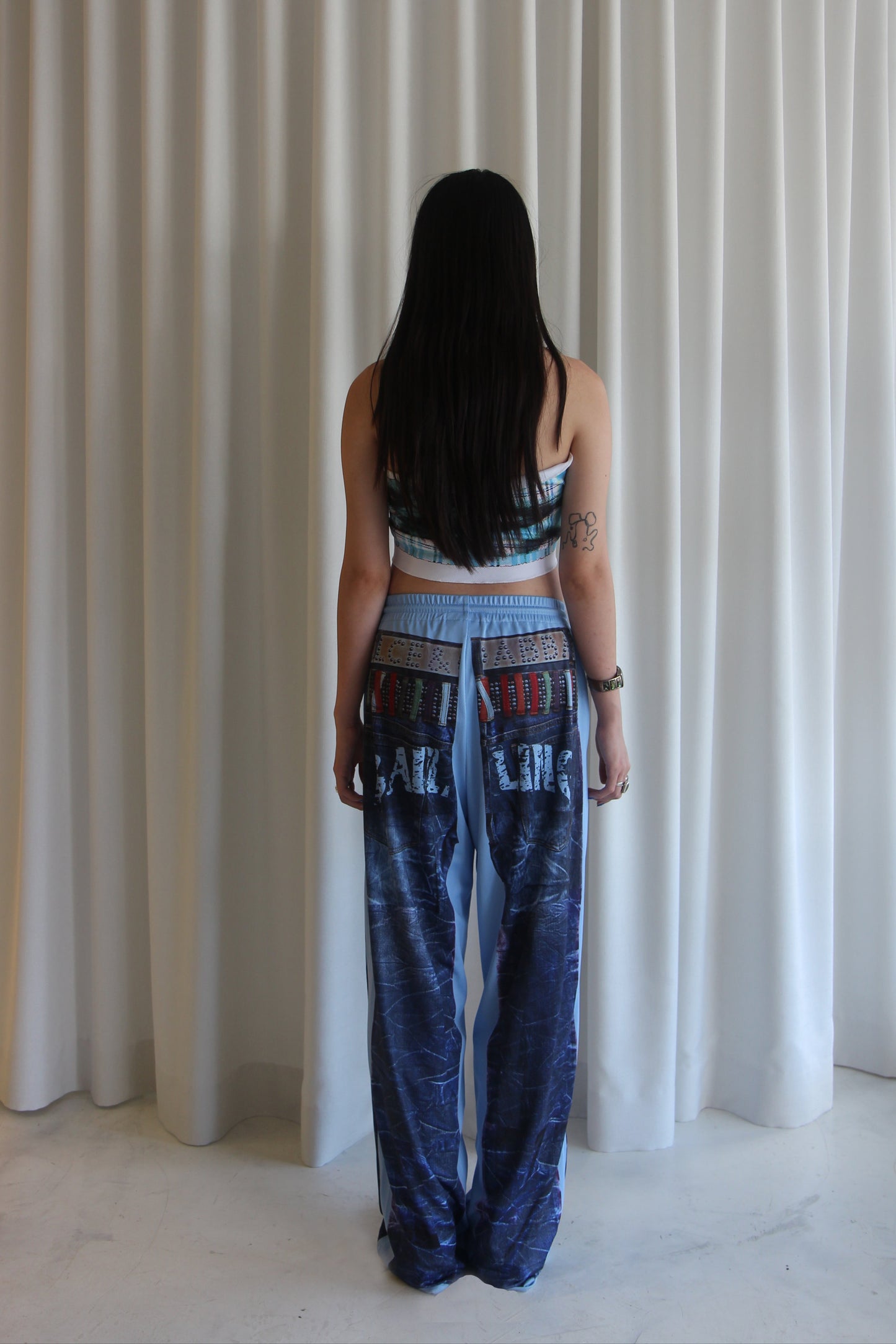 The Bailing Tracksuit Pants – Sky