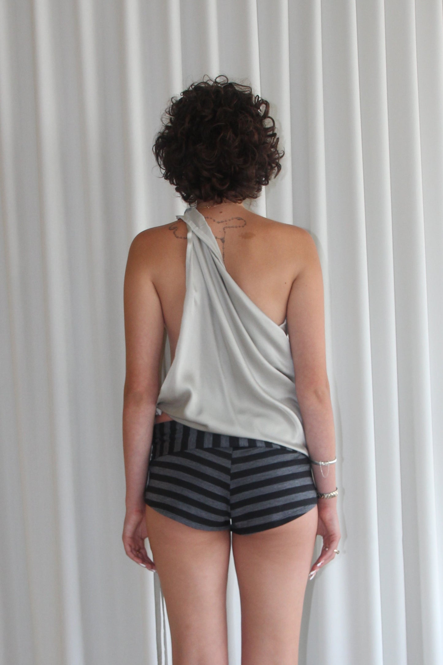 Drape shoulder top