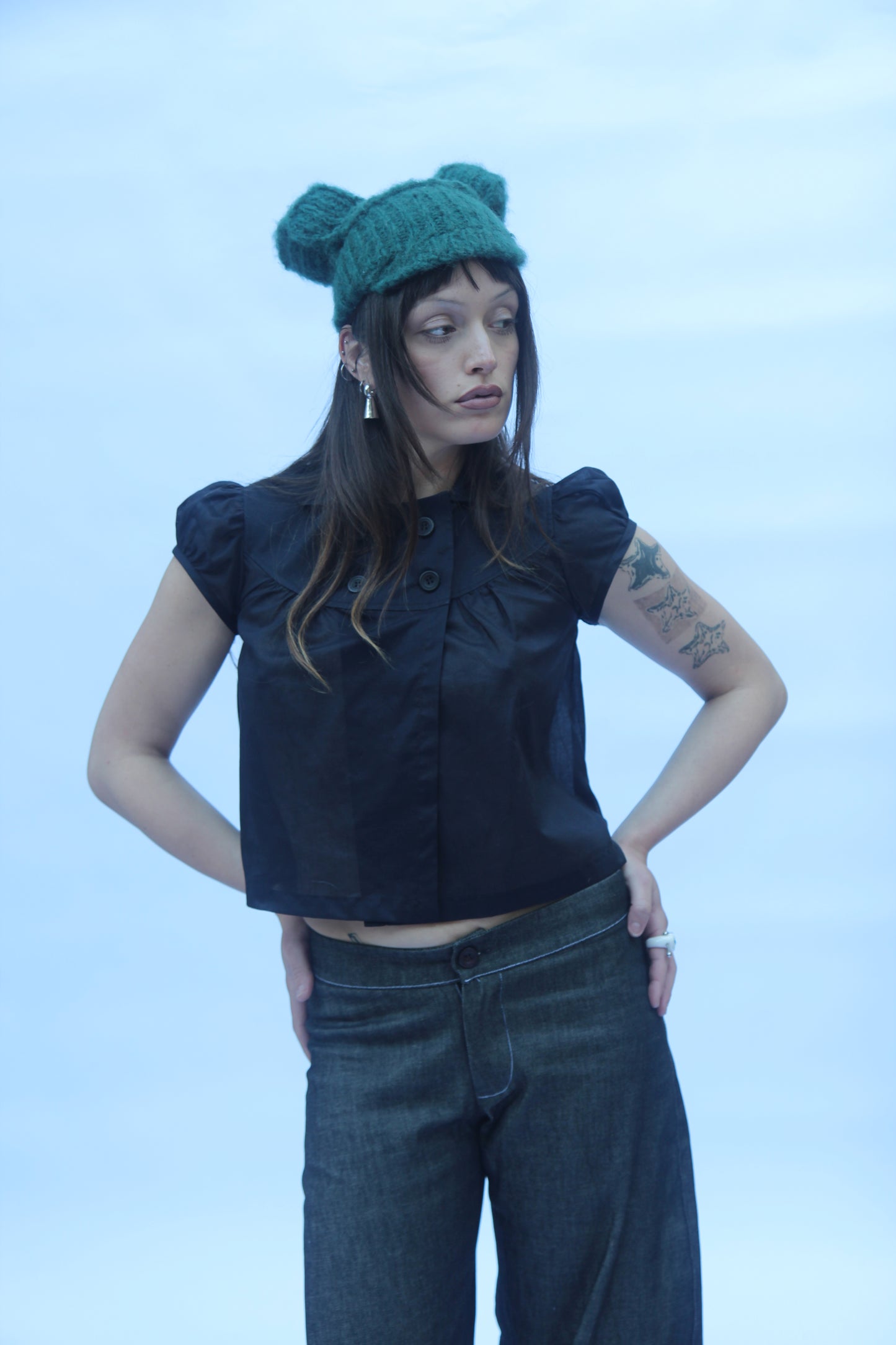 Baby Button Top