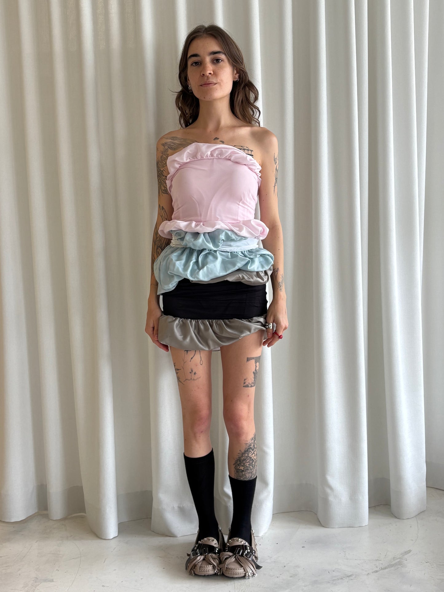 003 Mini/ Perewinkle and Blush