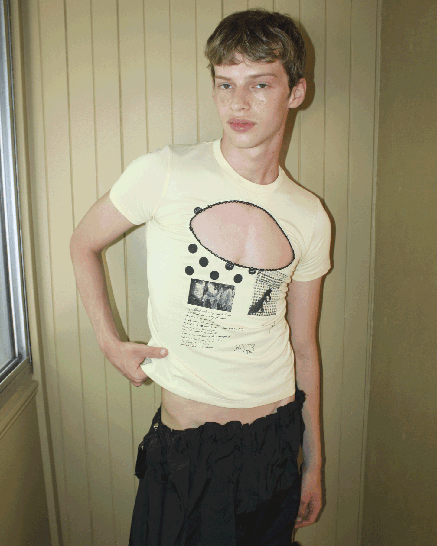 ** PRE ORDER ** Logo Removal Tee Butter
