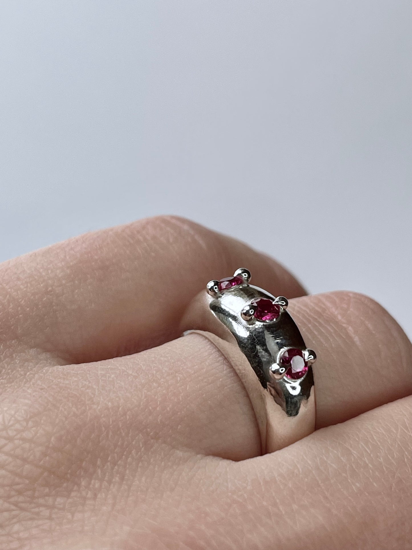 Orb Ring Ruby