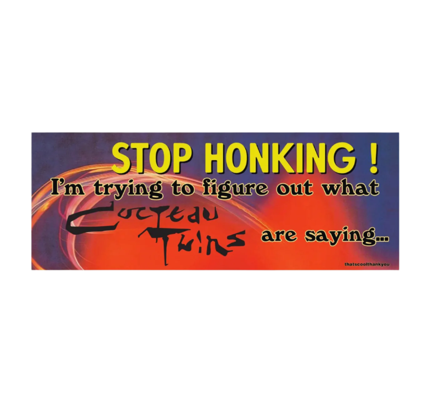 Cocteau Twinz Sticker