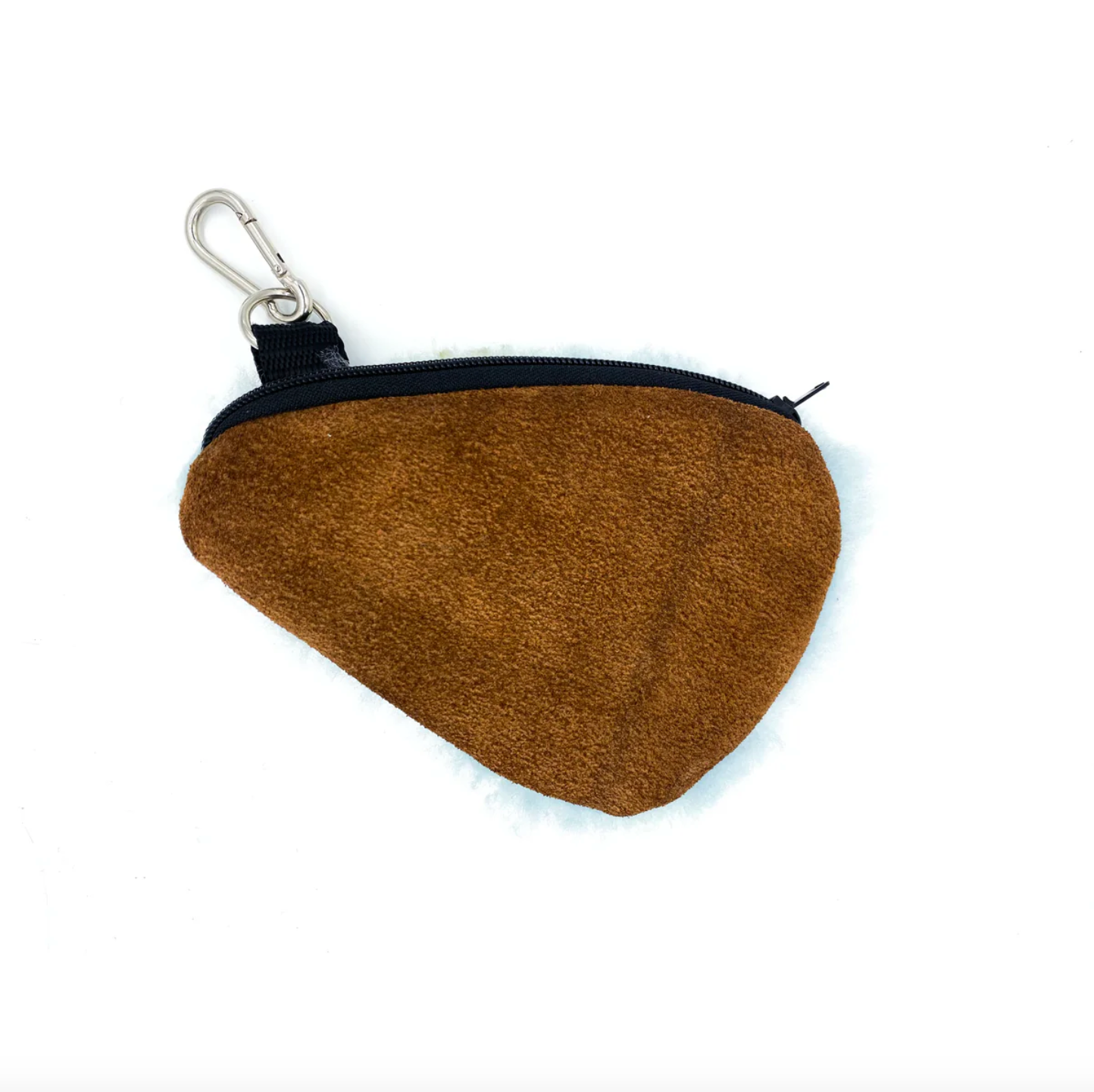 Fluffy Slouch Bag Clip - Baby Blue