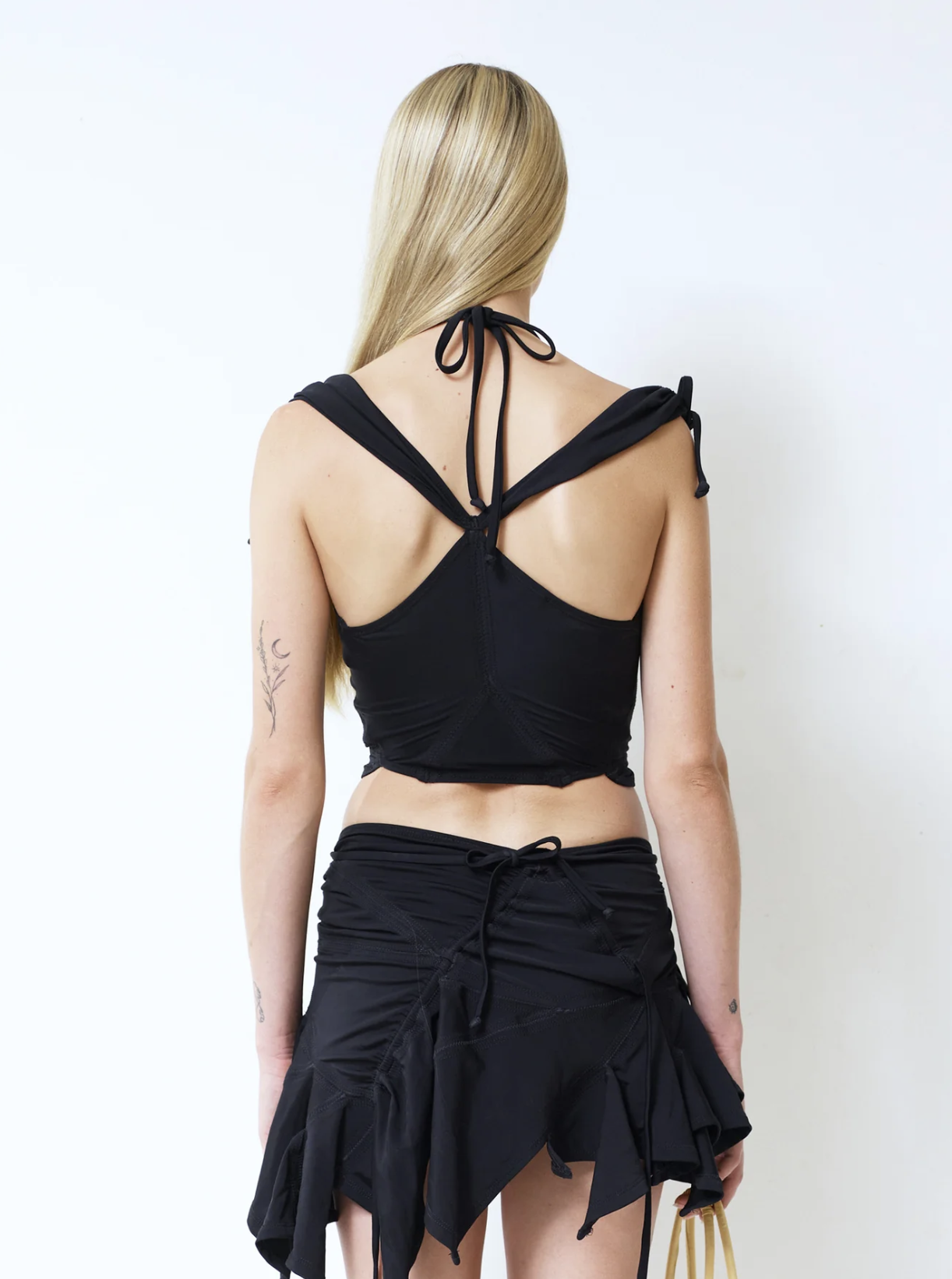 Tankini top - black