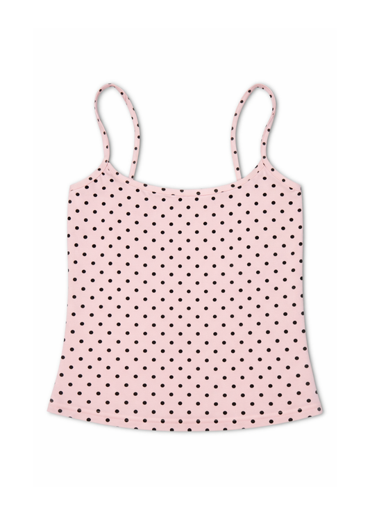 Tank in Pink Polka