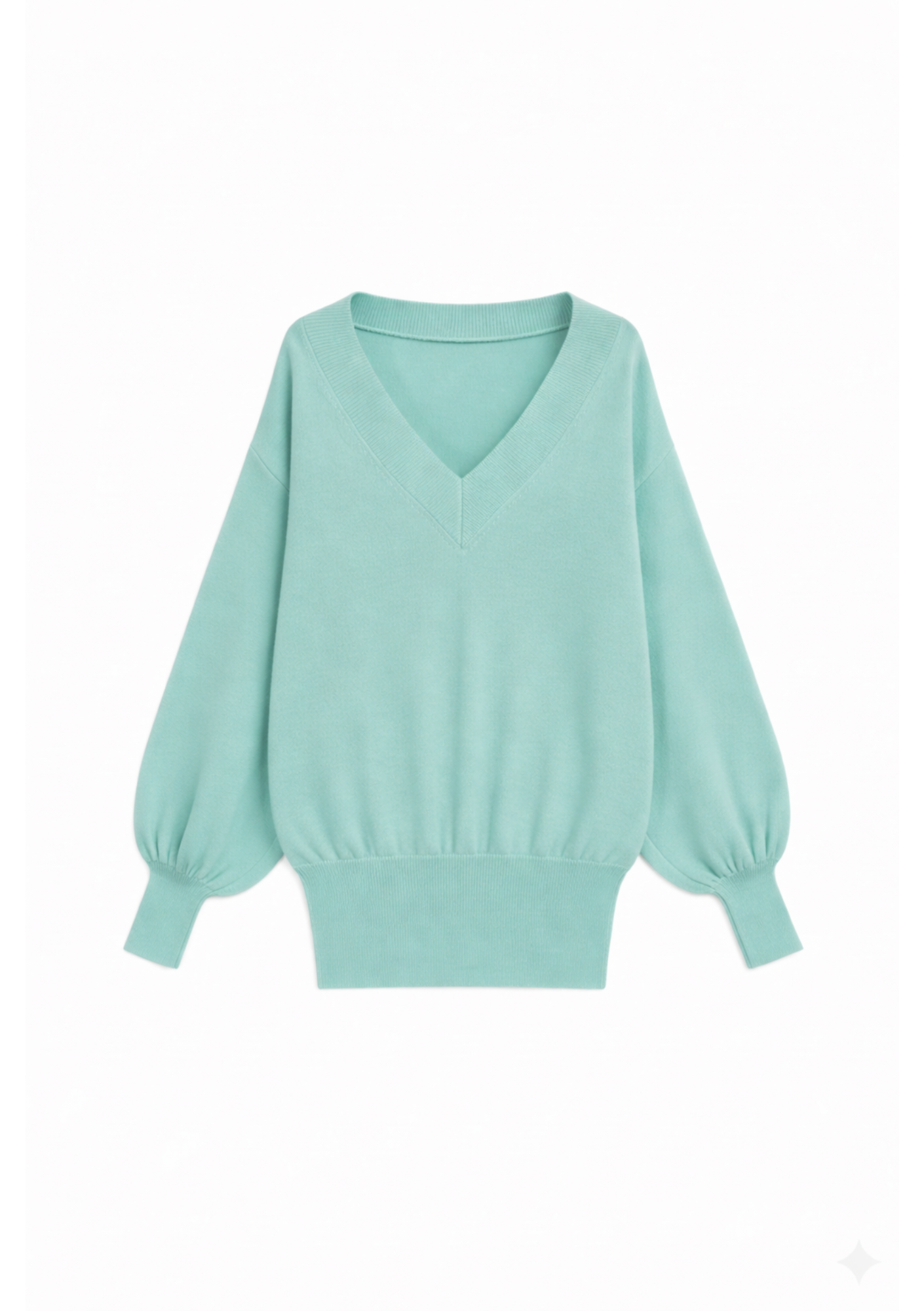 DEEP JUMPER IN AQUA MARINE