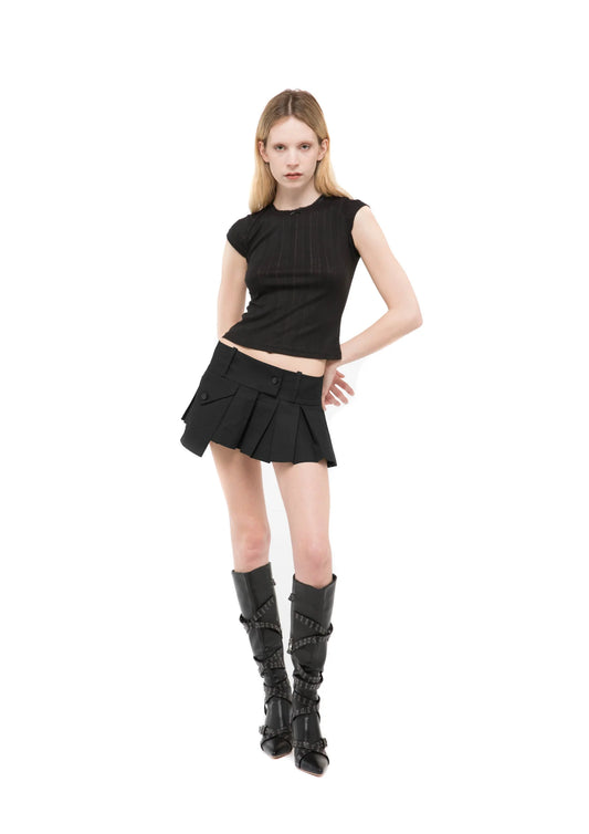 The Overpacker Skirt in Black