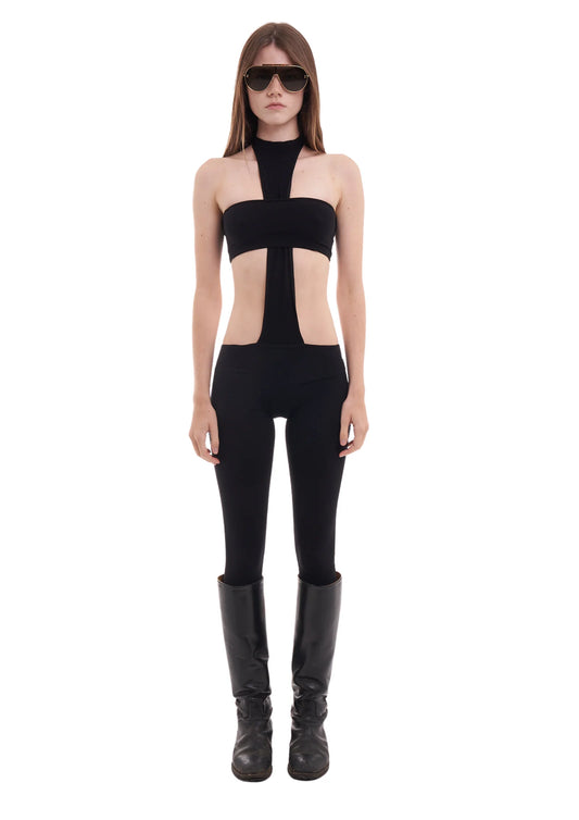 Cross Jumpsuit in Black