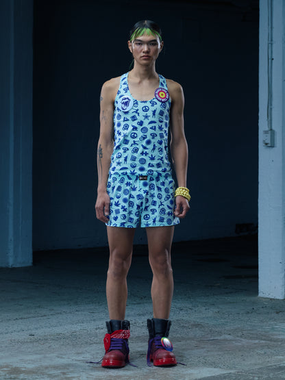 Briar Will - The Mania Boxer Shorts | Aqua