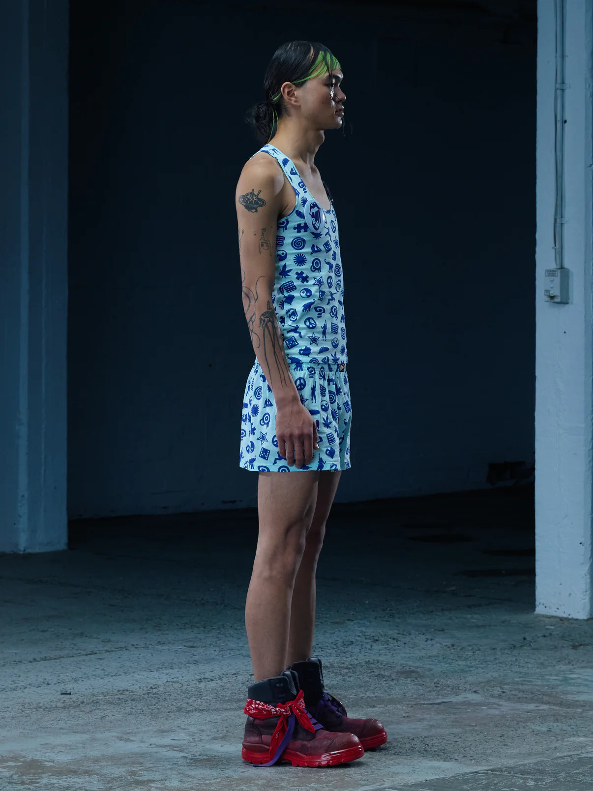 Briar Will - The Mania Boxer Shorts | Aqua