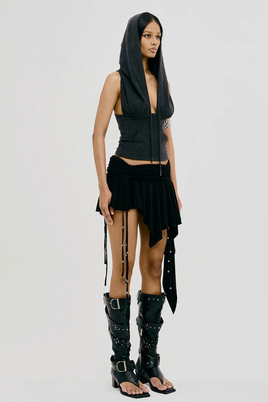 Reverent Skort Black
