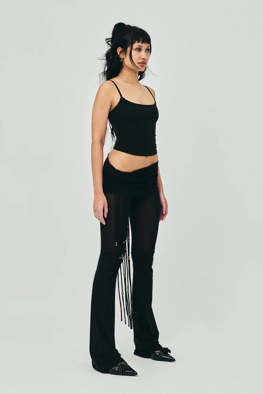 Mesh Whip Pants