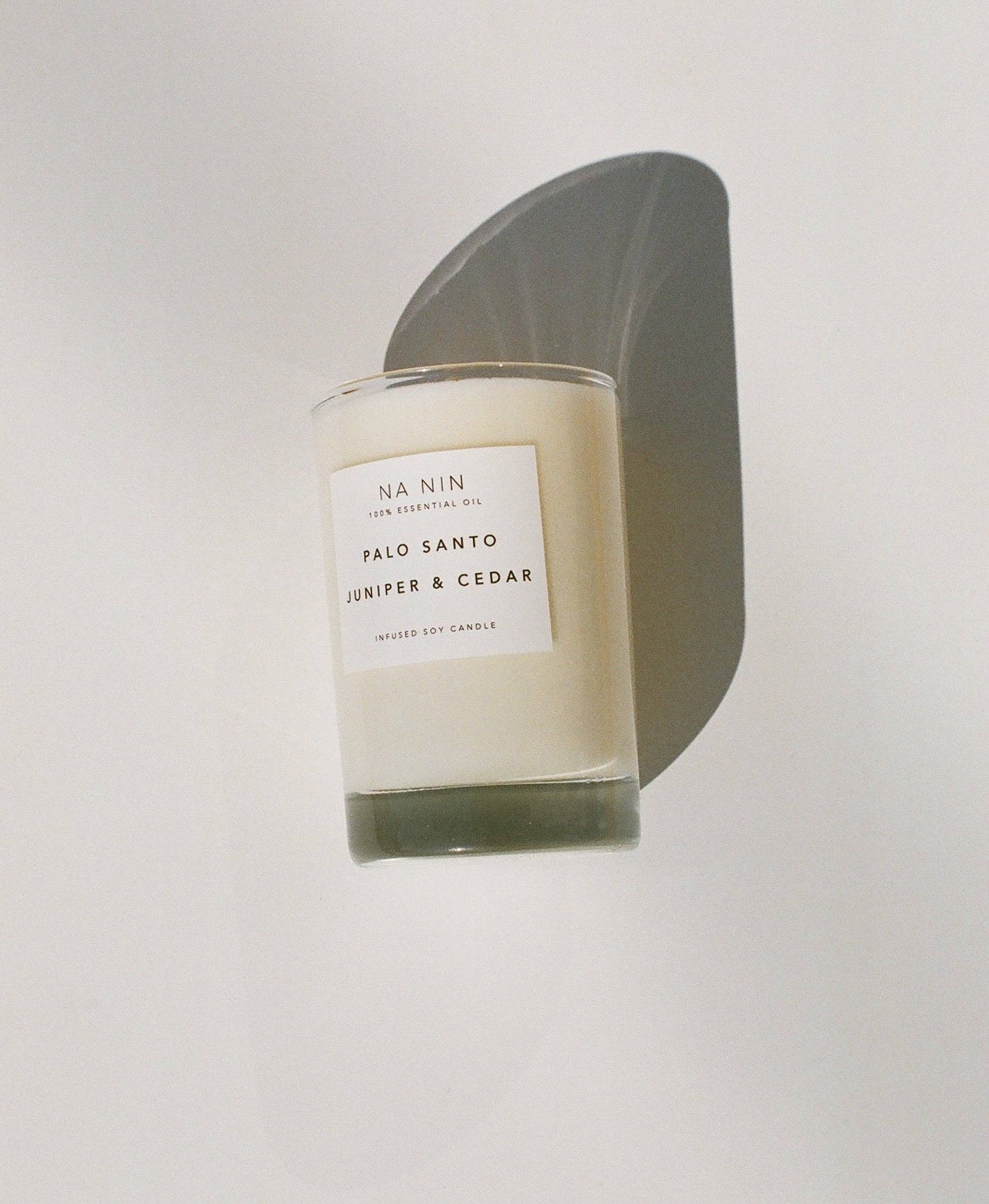 Palo Santo, Juniper, & Cedarwood Soy Candle / Available in 5oz & 8oz: Palo Santo & Juniper & Cedarwood / 8 OZ