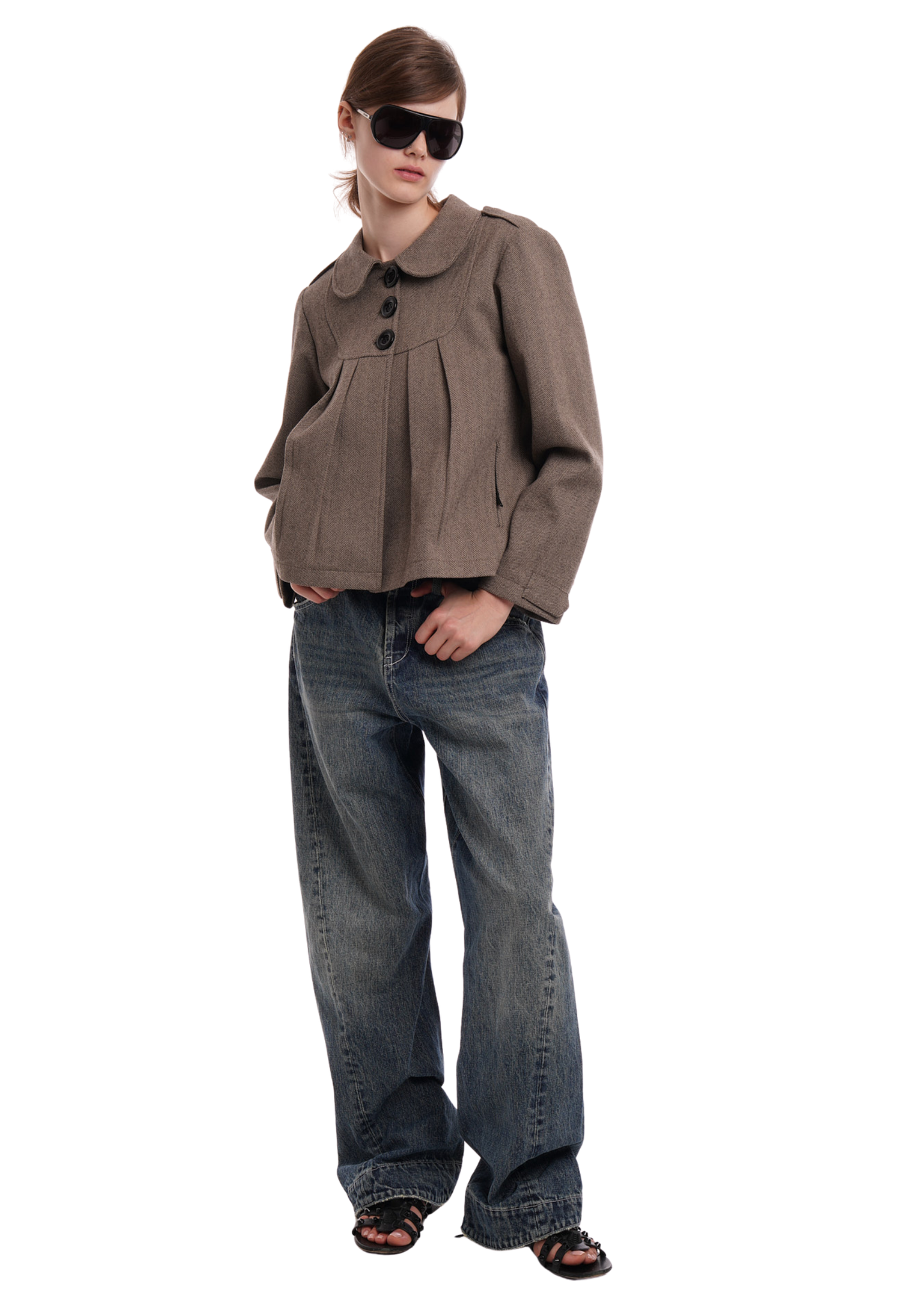 The Tilly Jacket in Brown