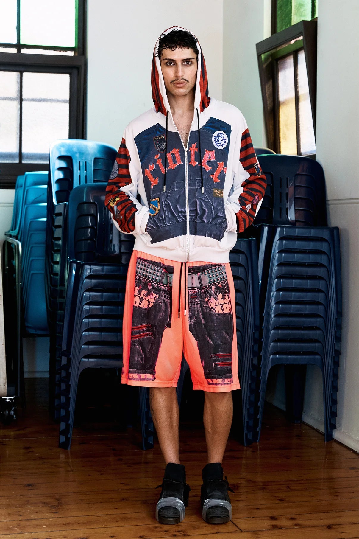 The Double Shorts – Coral