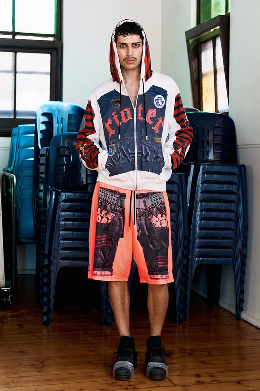 The Double Shorts – Coral