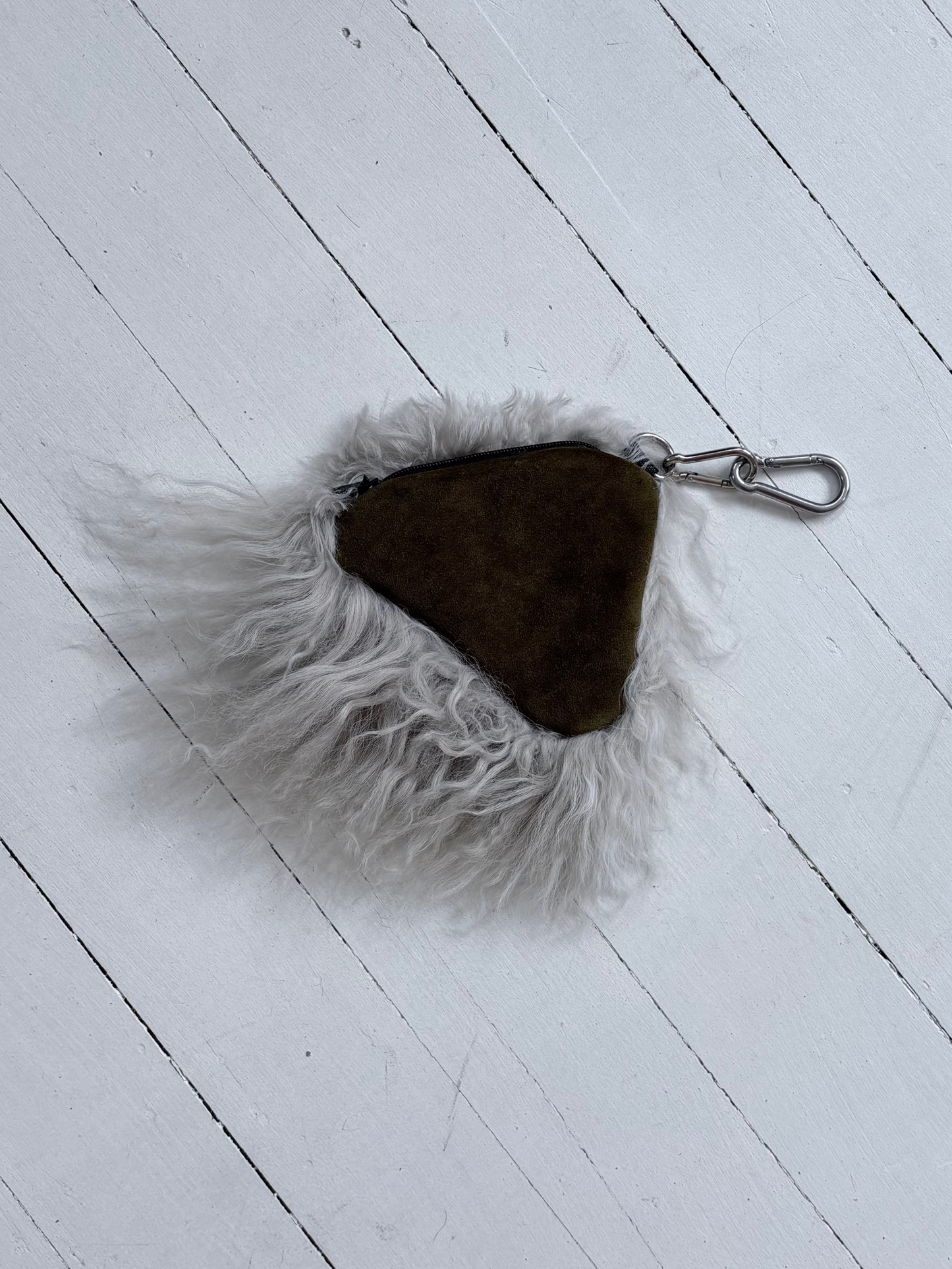 XXL Fluffy Clip-on - Grey