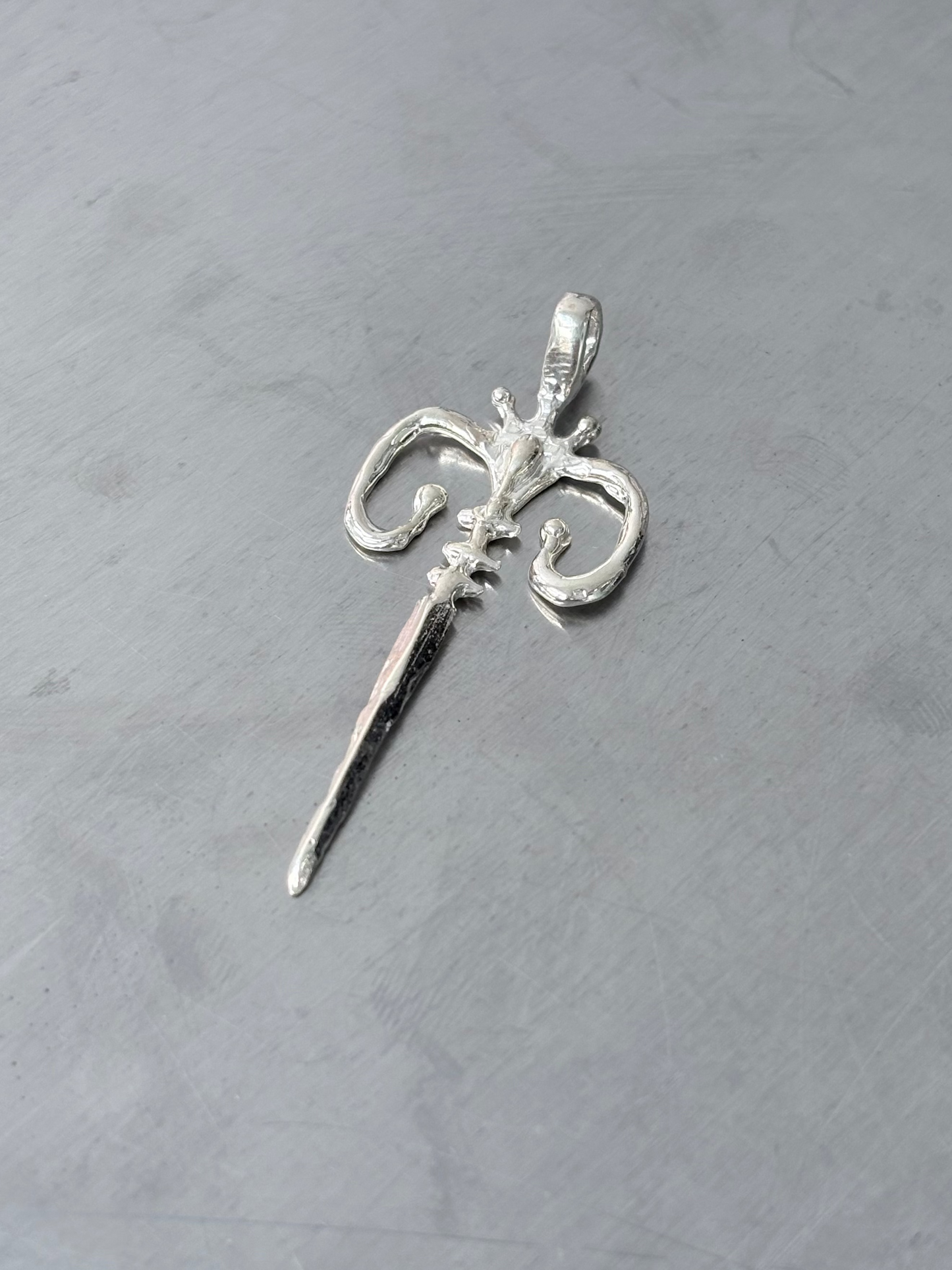 Scissor Sword Charm