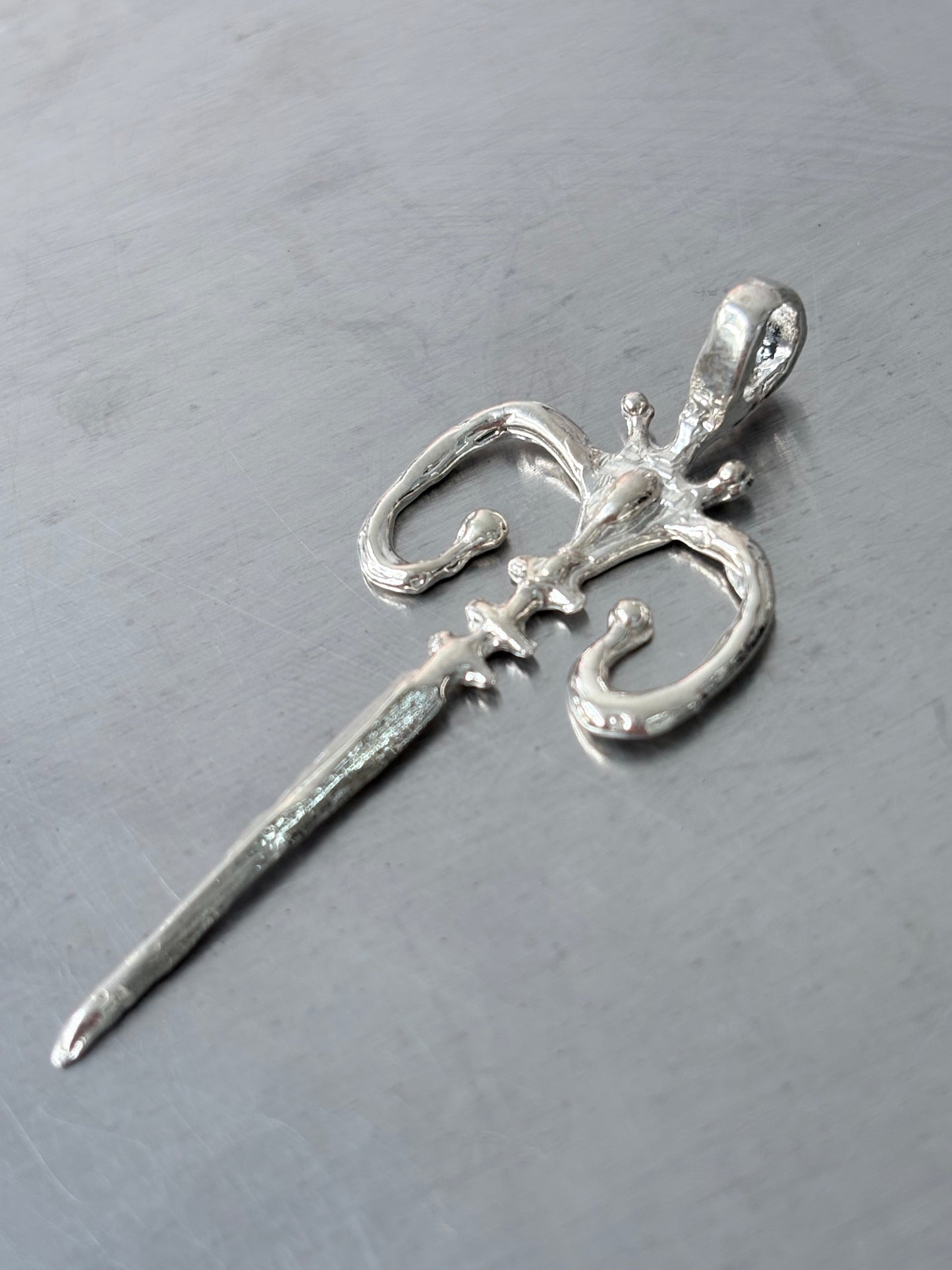 Scissor Sword Charm