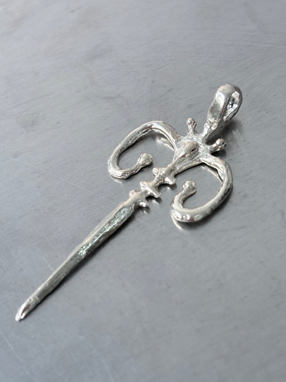 Scissor Sword Charm