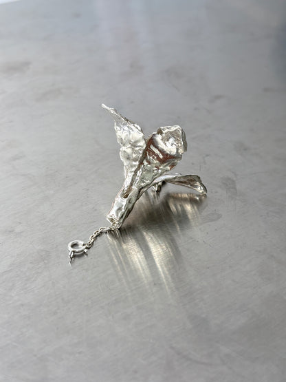Trumpet Lily Teardrop Charm