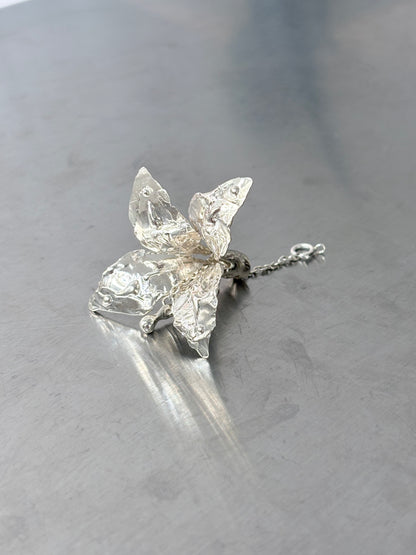 Trumpet Lily Teardrop Charm