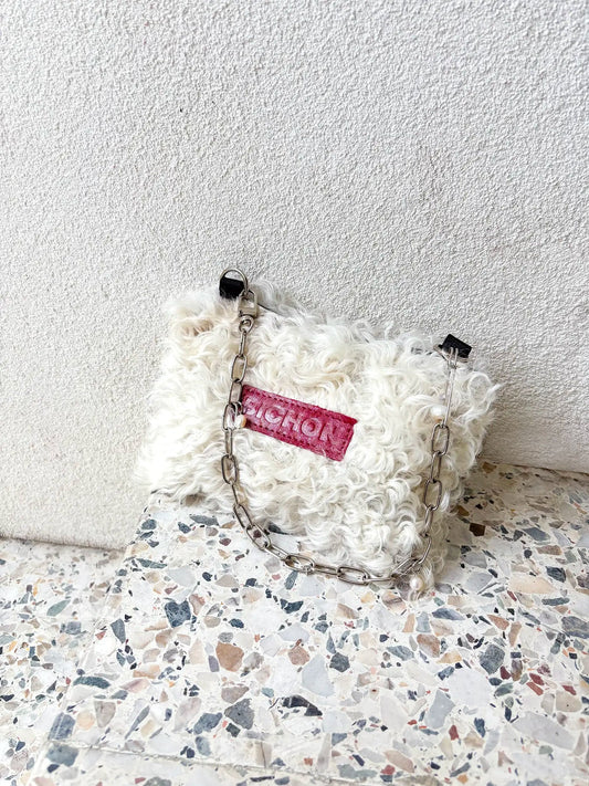 Mini Pearl Fluffy Pocket