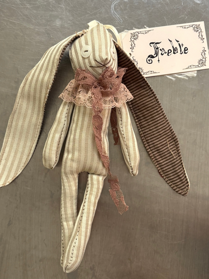 Bunny Keychain - Tiramisu