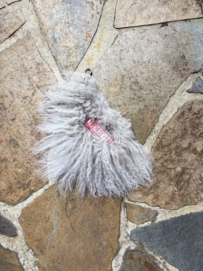 XXL Fluffy Clip-on - Grey