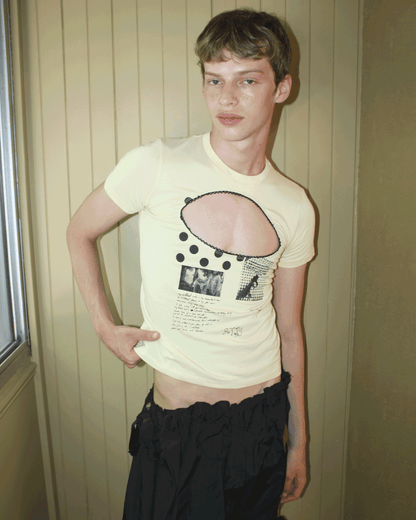Logo Removal Tee Butter