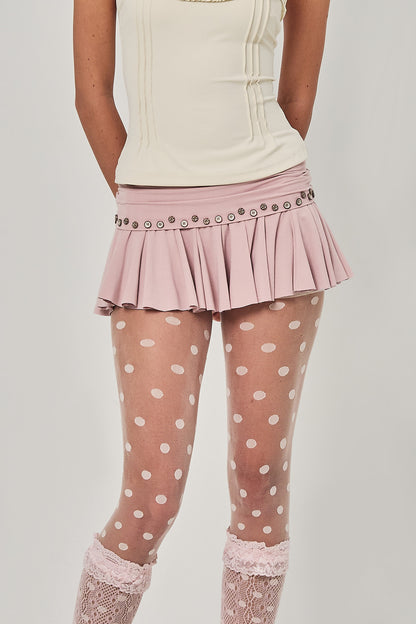 Ripple Skort in Petal