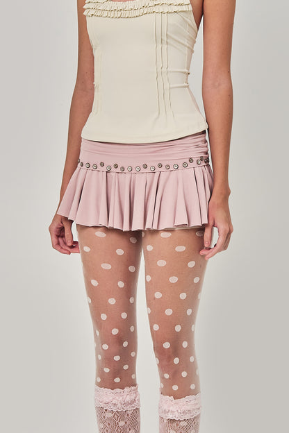 Ripple Skort in Petal