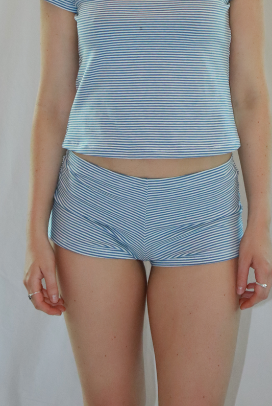 Frenchie Shorties - Blue