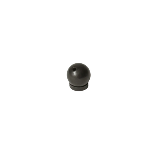 Black Sphere Brass Incense Holder