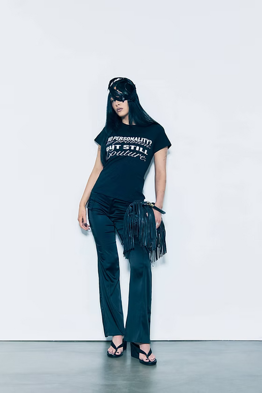 No Personality Tee - Black