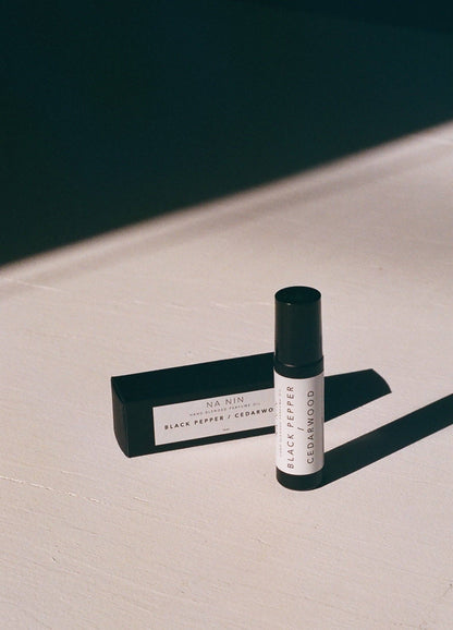 Black Pepper & Cedarwood Perfume Oil / 10ml: 10ml