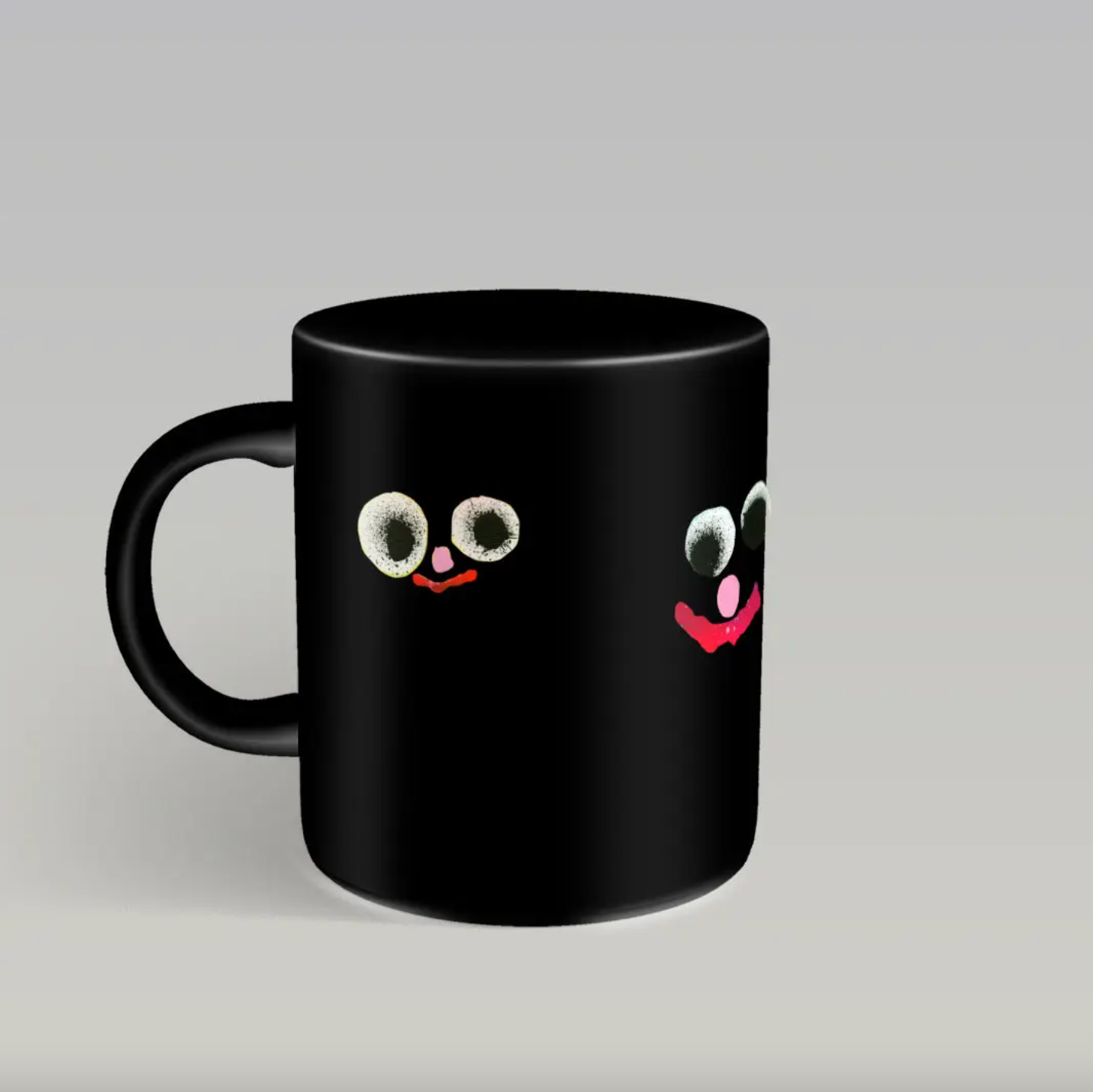 Fuzzy Friend Mug X Jon Burgerman