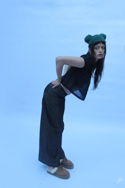 Edie Jeans- Charcoal
